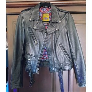 Scott NYC Perfecto women’s leather jacket.